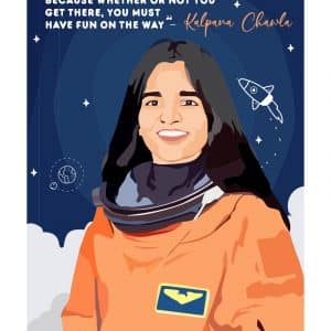 Kalpana Chawla Poster