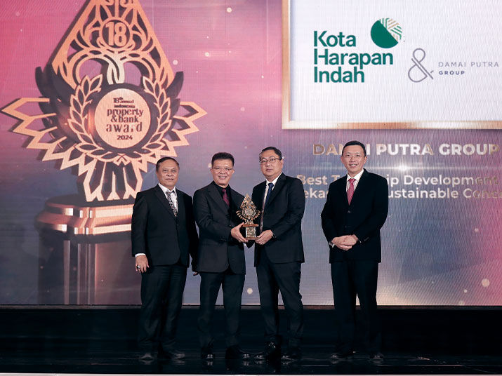 Damai Putra Group Raih Dua Penghargaan Bergengsi di Indonesia Property & Bank Award 2024 - Damai Putra Group