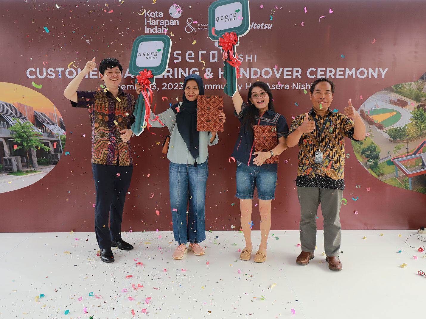 Asera Nishi Customer Gathering & Handover Ceremony - Damai Putra Group