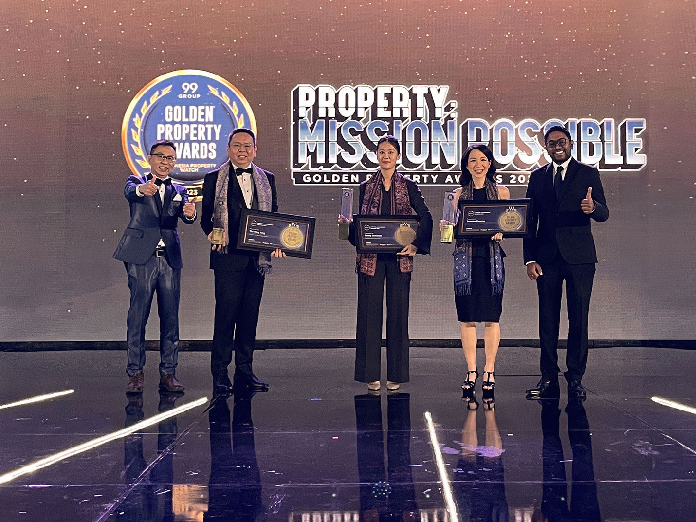 Damai Putra Menyabet 3 Penghargaan pada Golden Property Awards - Damai Putra Group