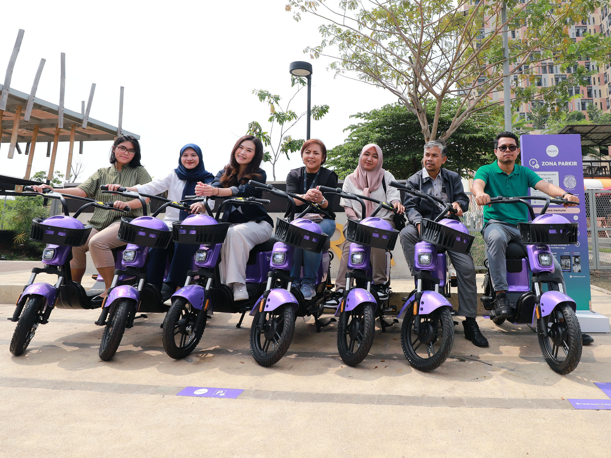 Beam Mobility Ciptakan Tonggak Sejarah, Dalam Kurun Waktu 1 Bulan Berhasil Menjalin Kerjasama Dengan Tiga Kawasan Residensial - Damai Putra Group