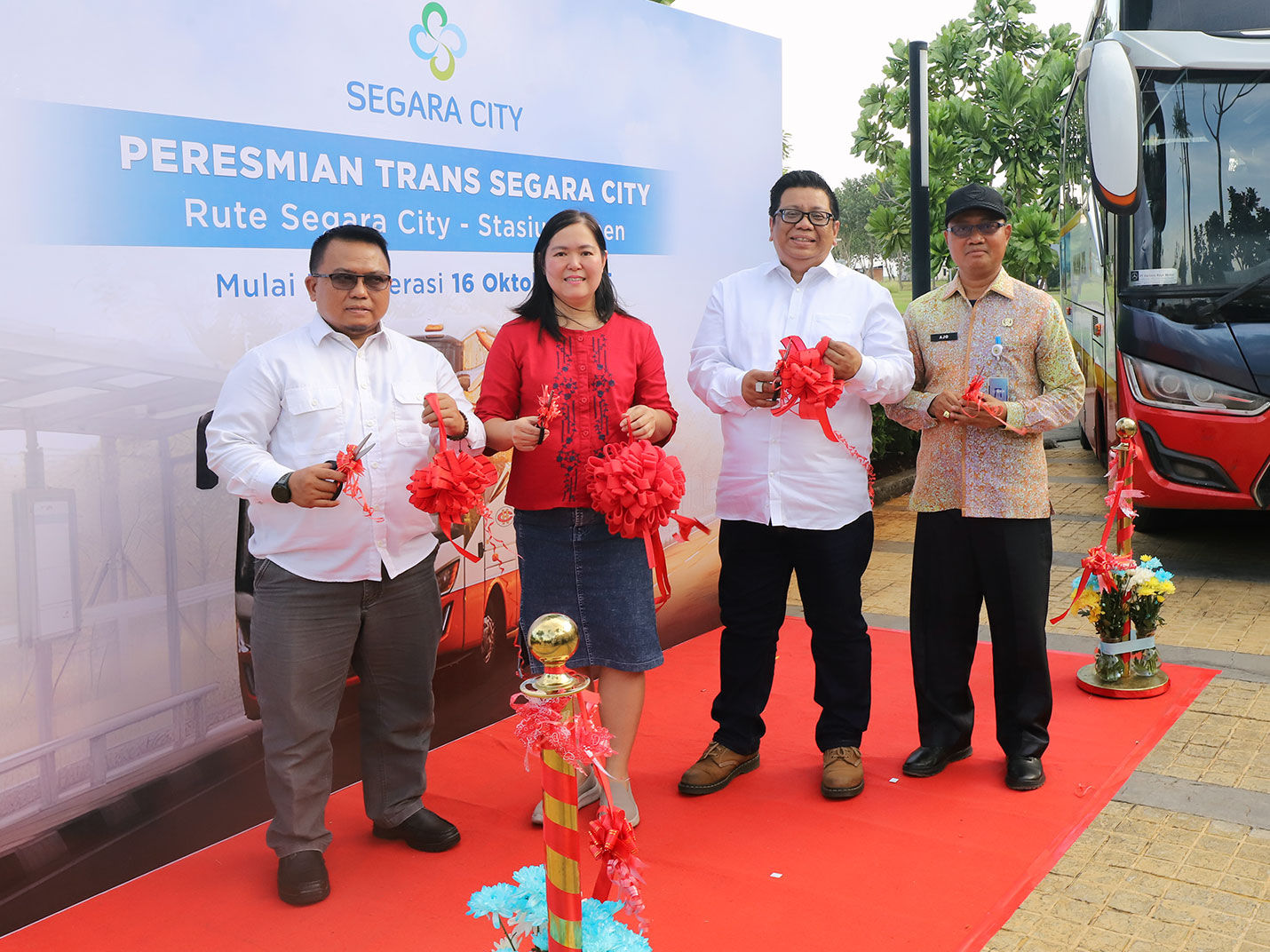 Trans Segara City Resmi Beroperasi, Permudah Mobilitas Warga Segara City ke Jakarta - Damai Putra Group