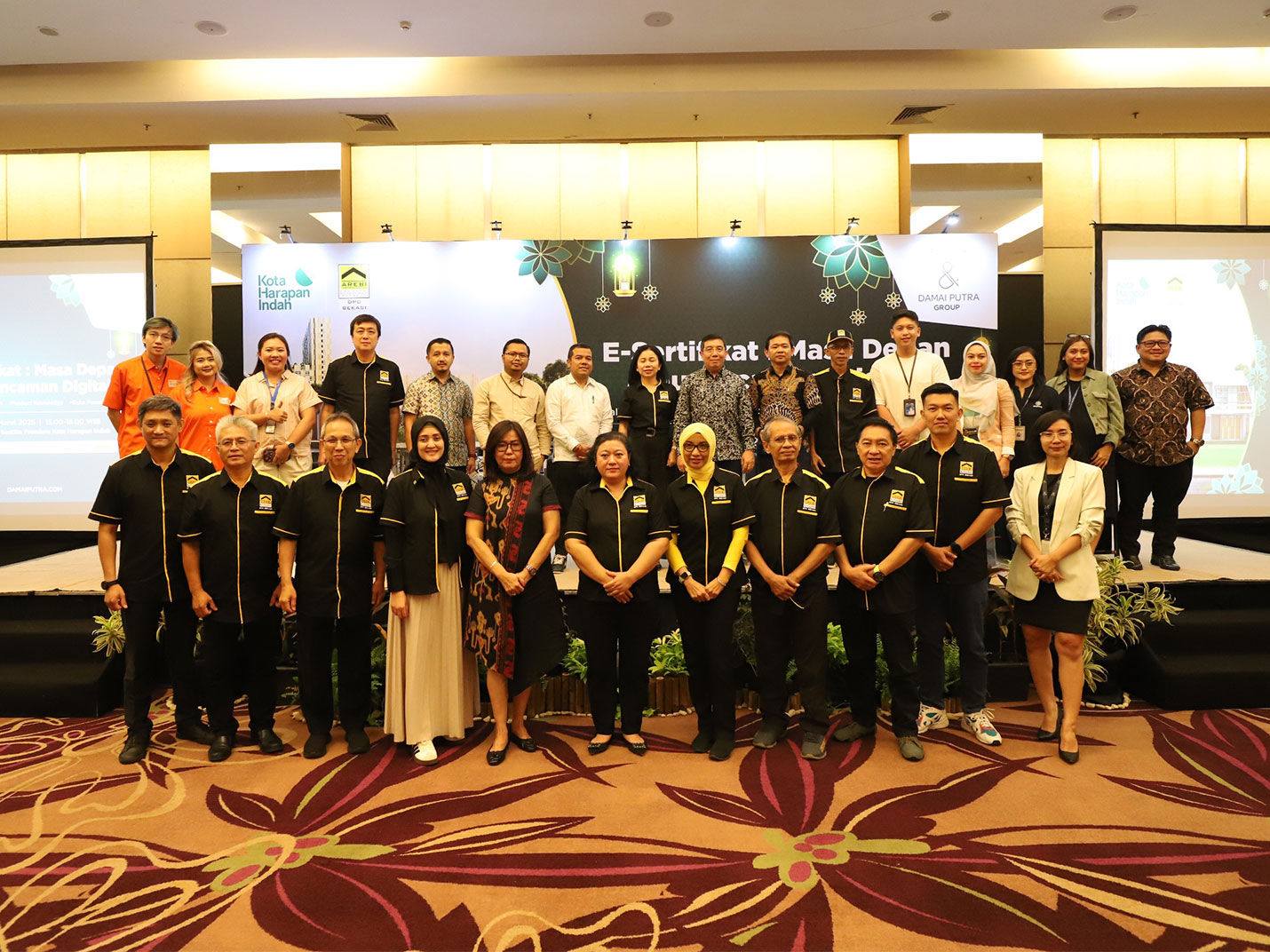 Buka Puasa Bersama AREBI: Meningkatkan Pemahaman E-Sertifikat dan Dukungan dari Damai Putra Group - Damai Putra Group