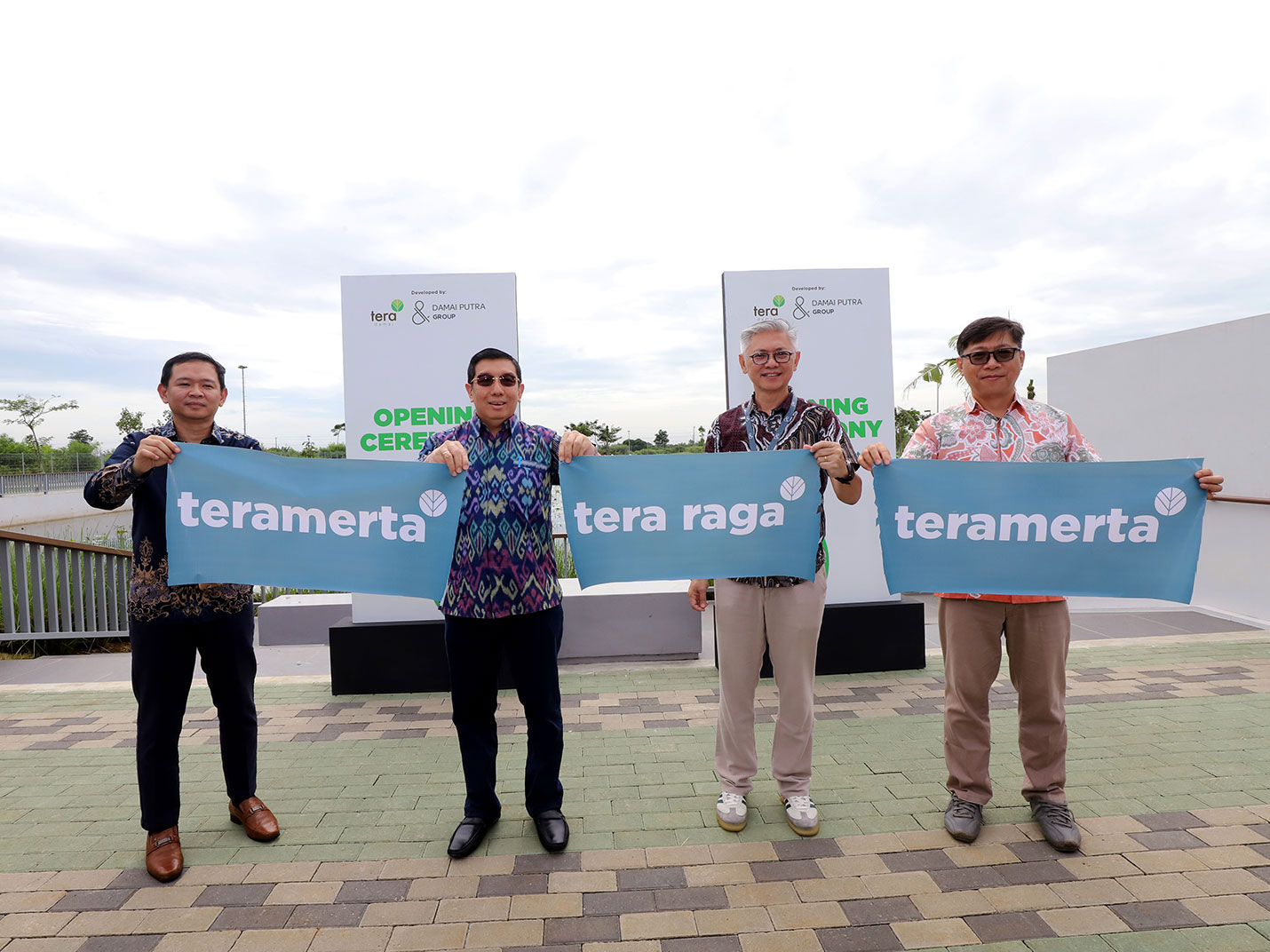 Damai Putra Group Resmikan Tera Raga dan Tera Merta: Destinasi Hijau dan Sehat di Tera Damai - Damai Putra Group