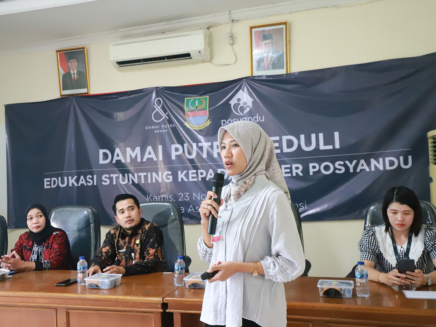 Damai Putra Group Peduli Cegah Stunting di Kelurahan Setia Asih Bekasi - Damai Putra Group