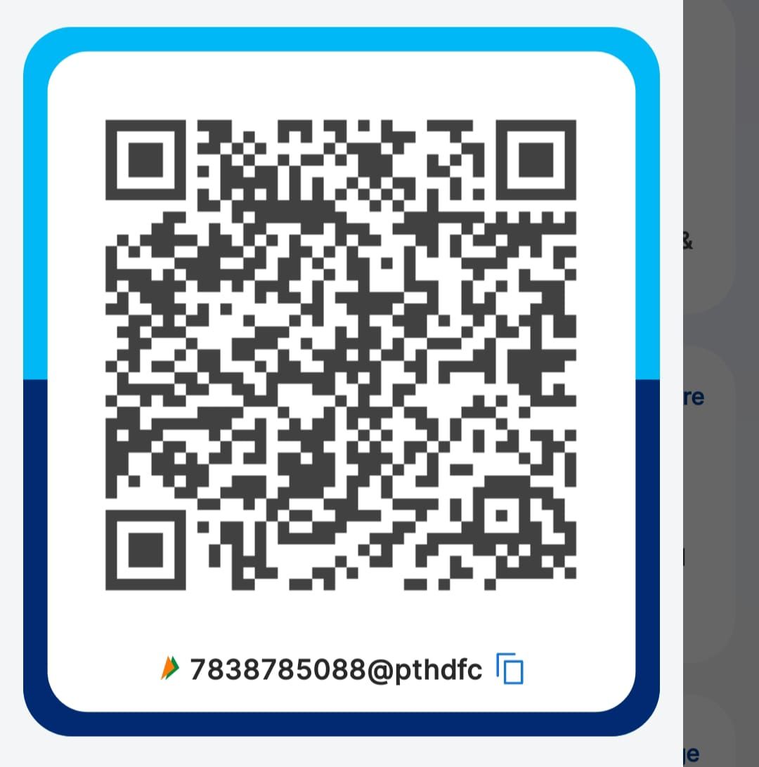 QR Code for UPI Payment