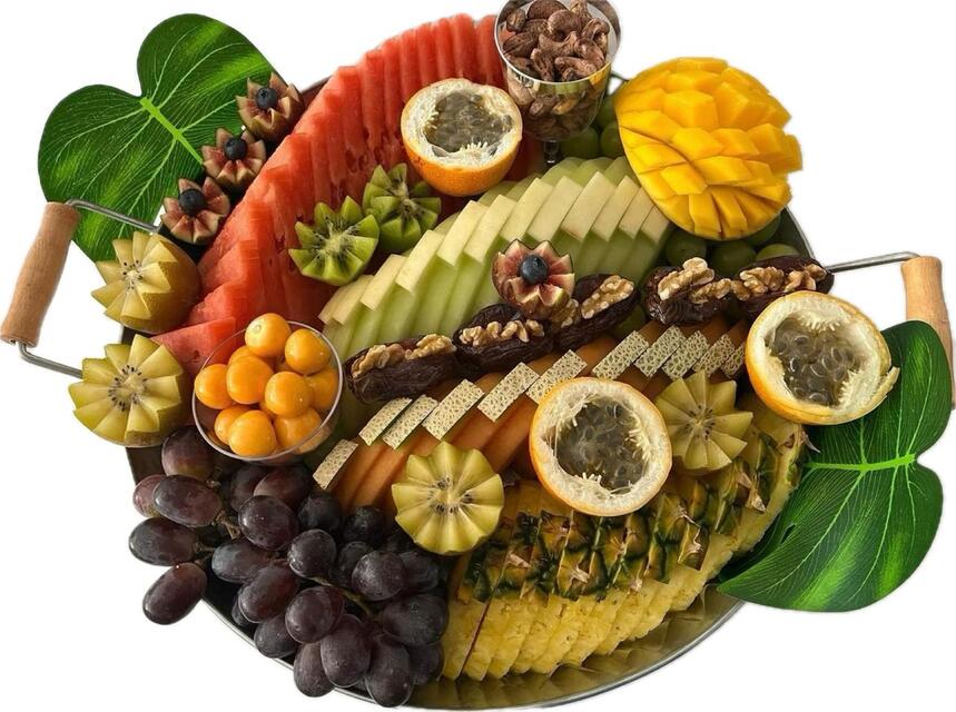 משלוחי מנות מפירות By Tiki Madar Fruit Platters On HaMaagal Jewish and Israeli business