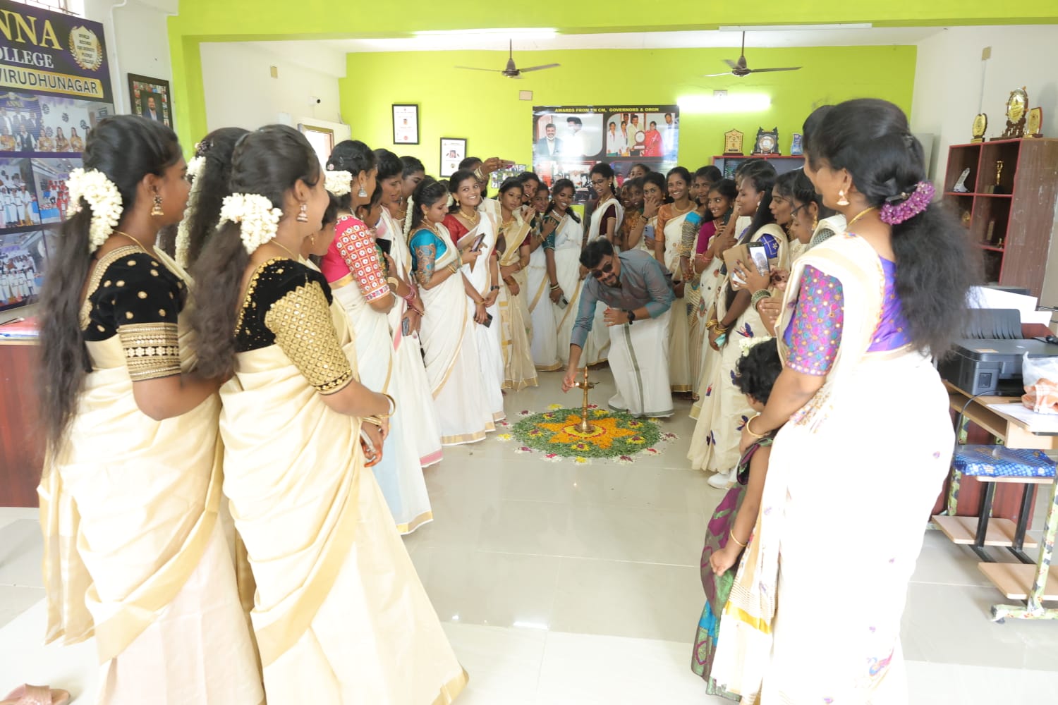 Onam Celebration Anna College Madurai