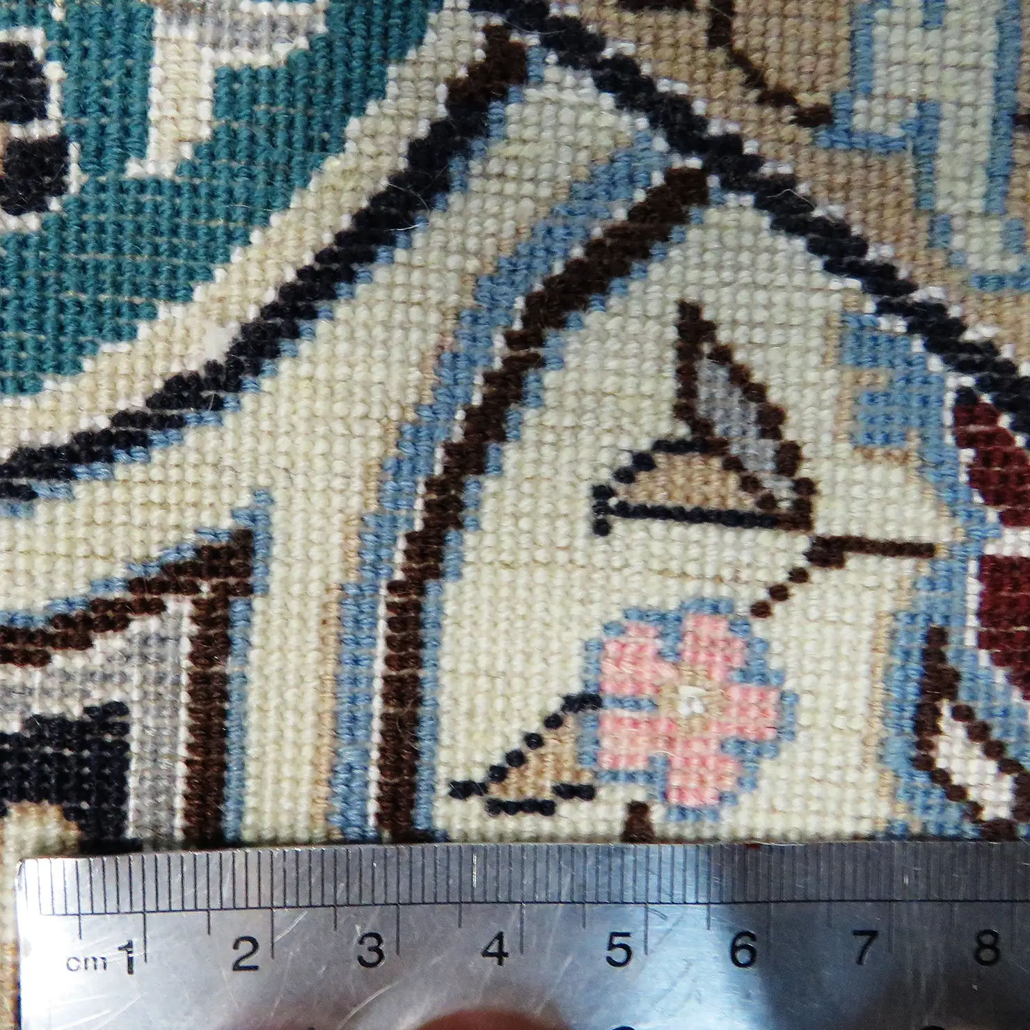 farsh-dastbaft-nain-alvan-gonbad-dia135cm-6la-919-5