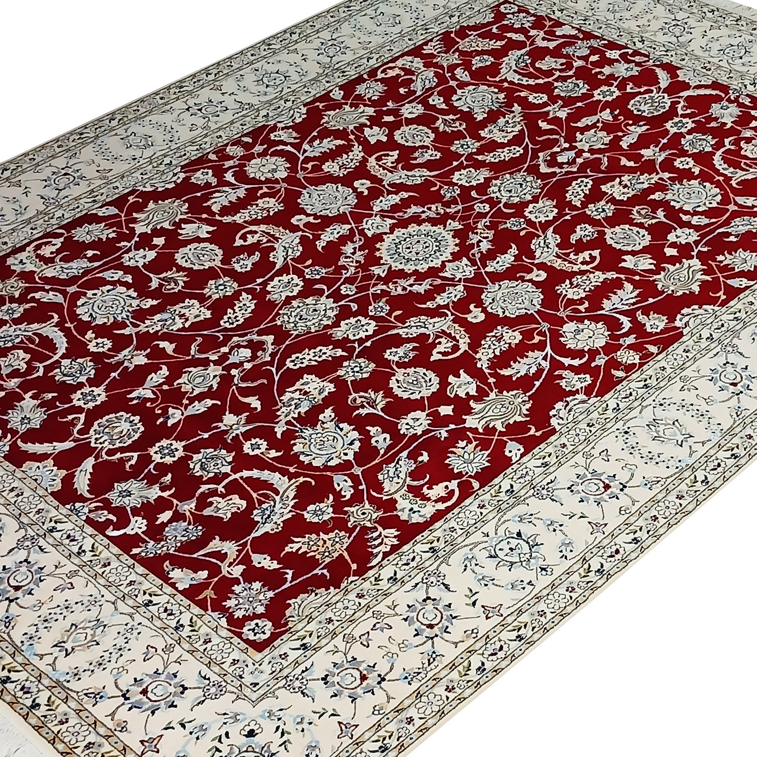 farsh-dastbaft-nain-ghermez-afshan-6m-6la-1039-2