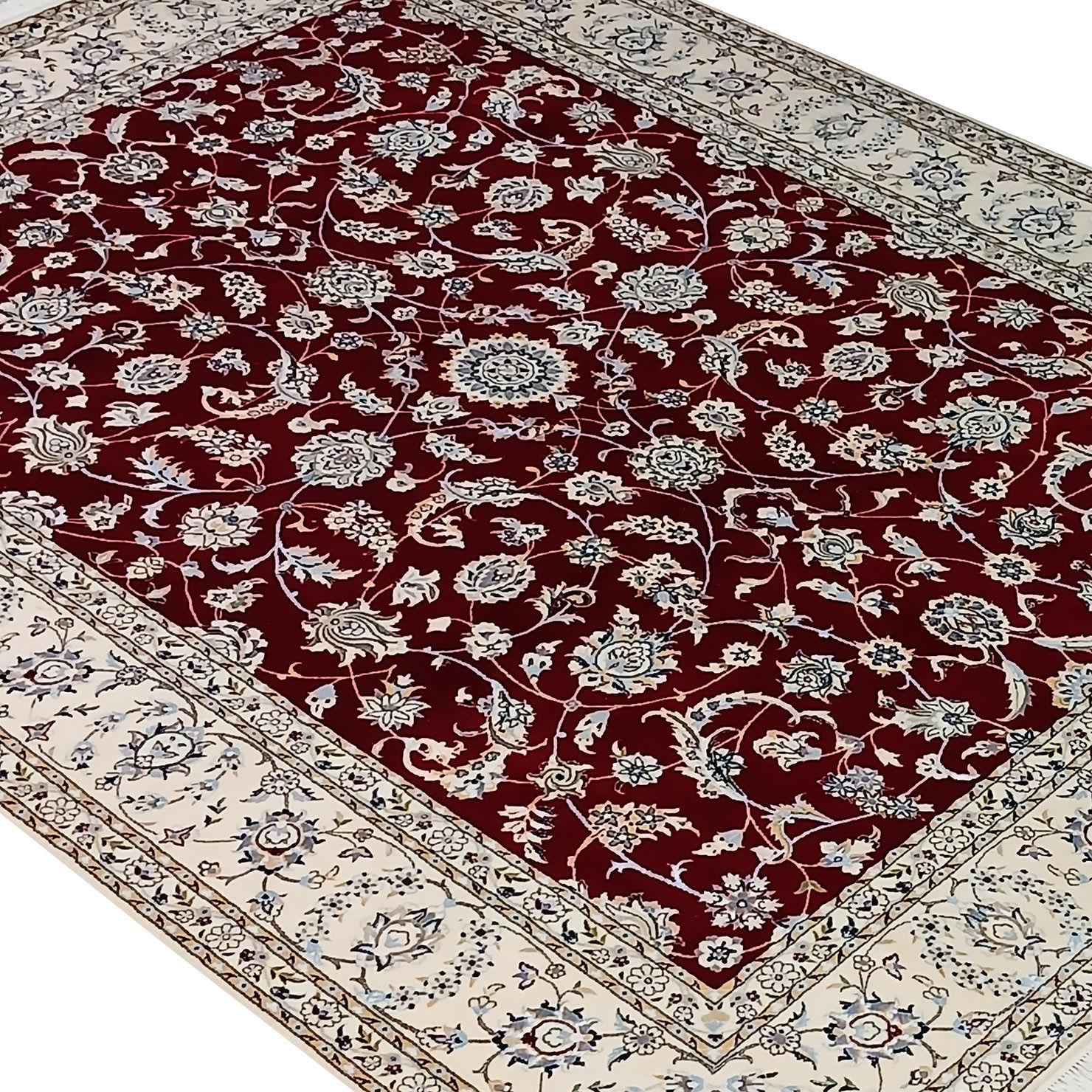 farsh-dastbaft-nain-ghermez-afshan-6m-6la-1039-3