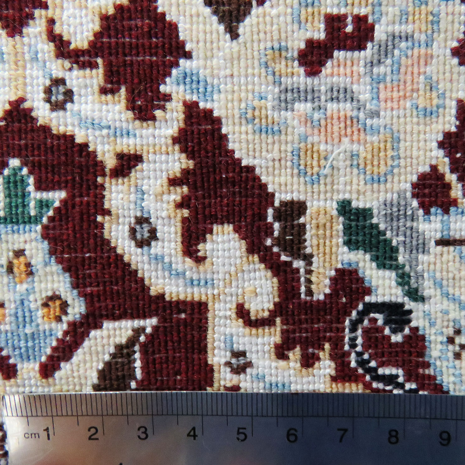 farsh-dastbaft-nain-zereshki-dastegoli-3m-6la-926-5