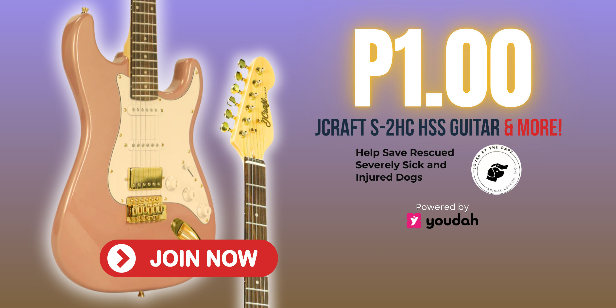 Manguulam Piso Guitar Raffle for Rescued Dogs (Christmas Fundraiser) π