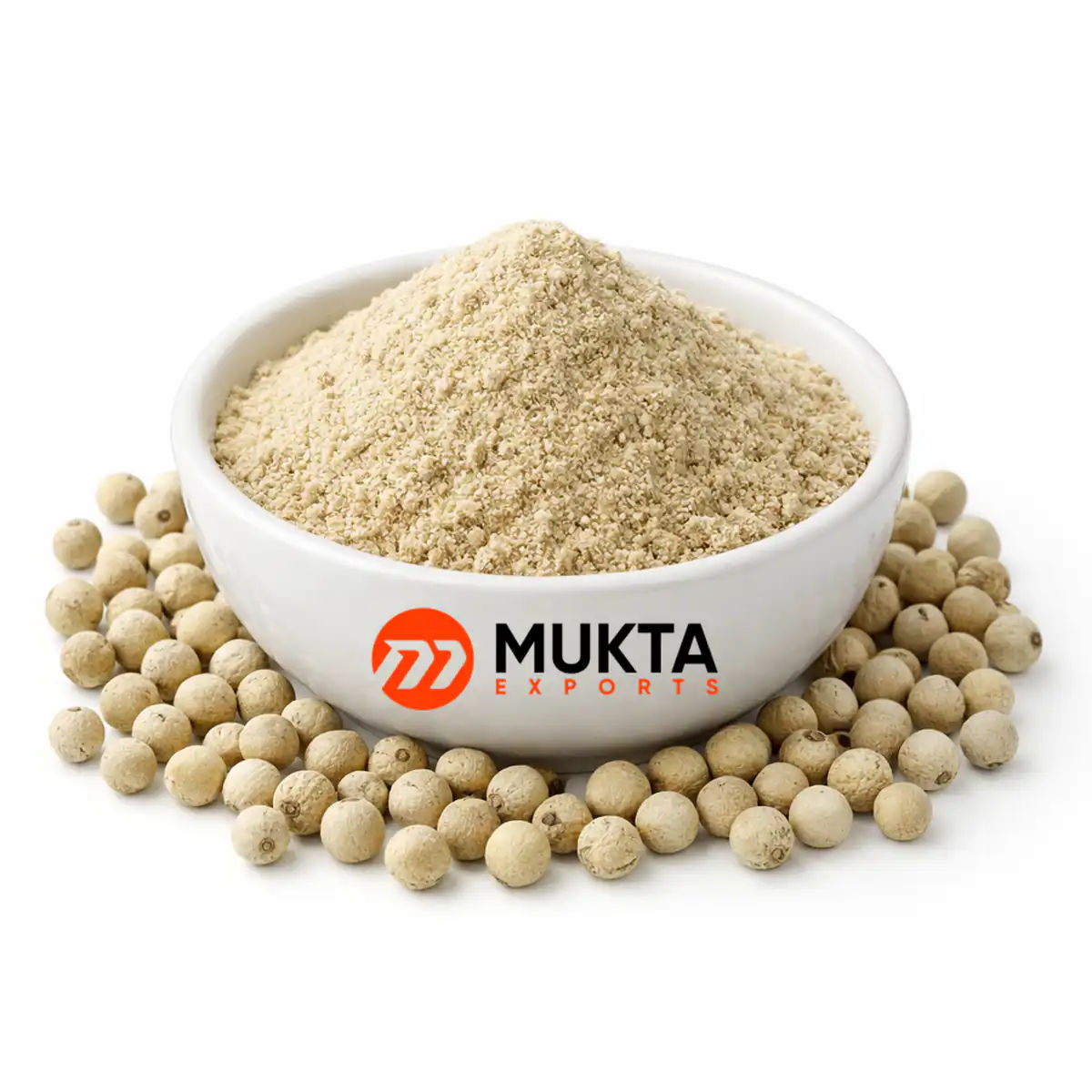 White pepper powder