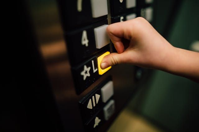 Modern elevator system being installed by certified technicians - ETA