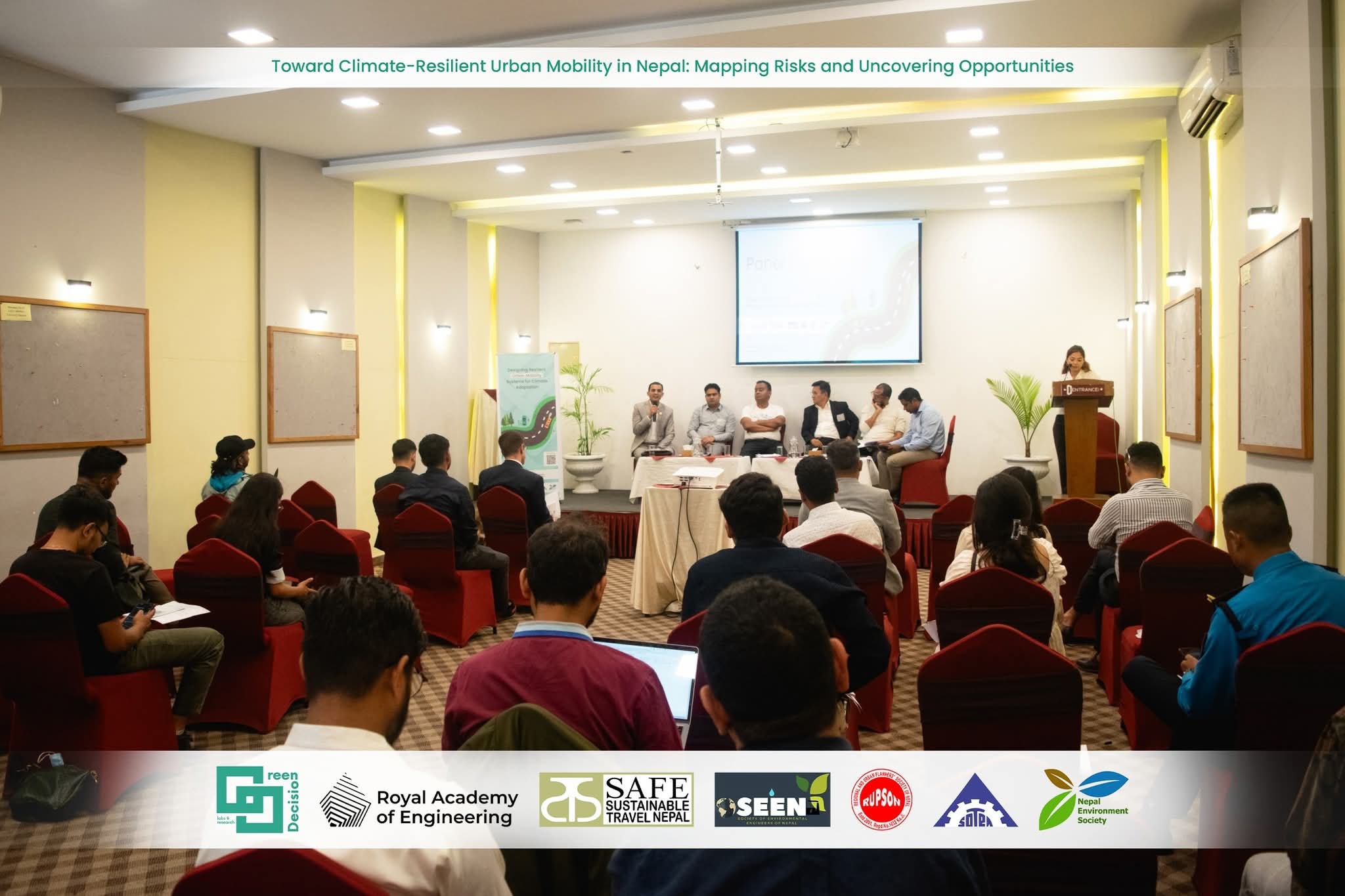Toward Climate-Resilient Urban Mobility in Nepal: Mapping Risks and Uncovering Opportunites Banner