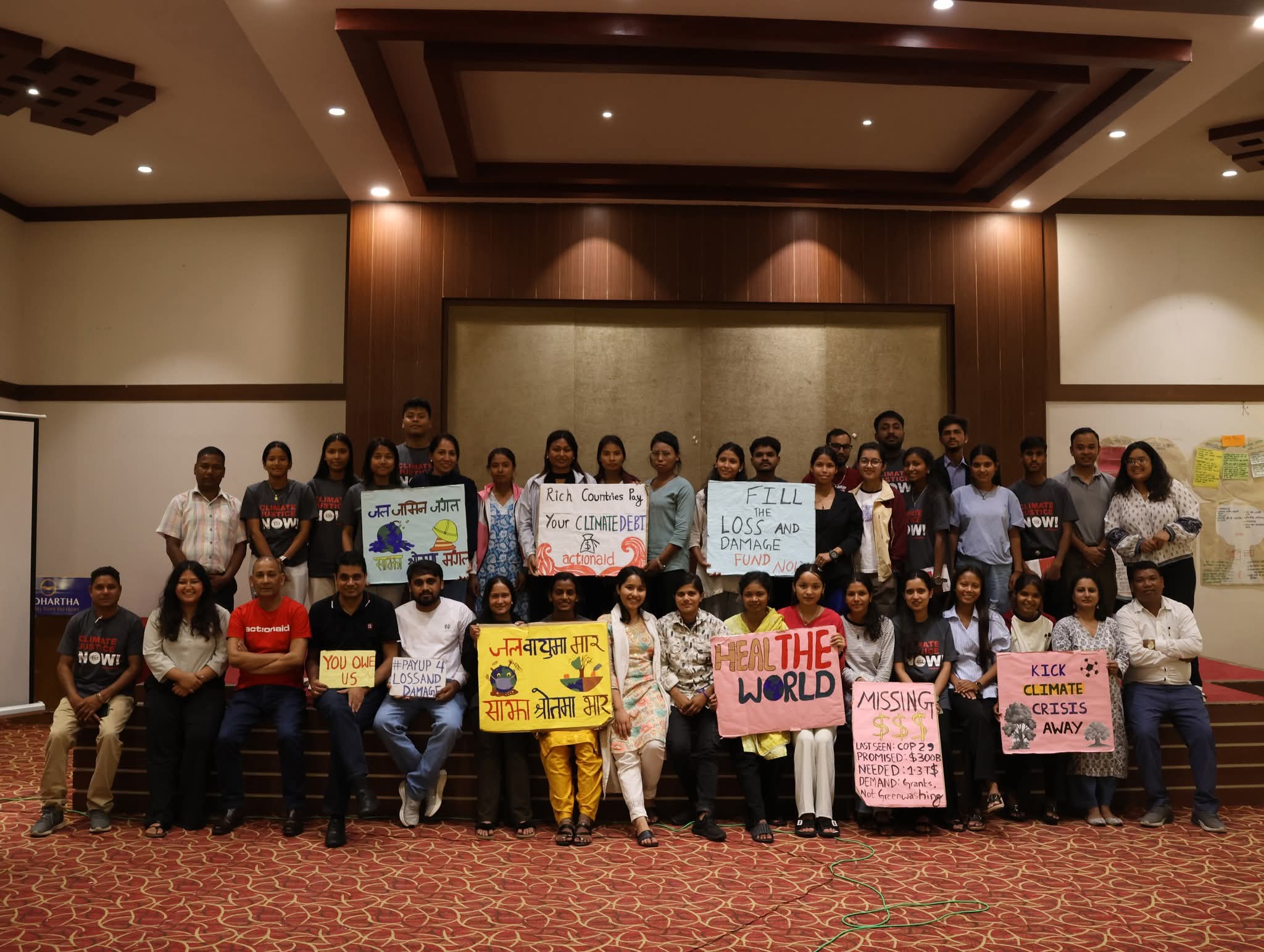 Climate Justice Capacity Building Workshop  Banner