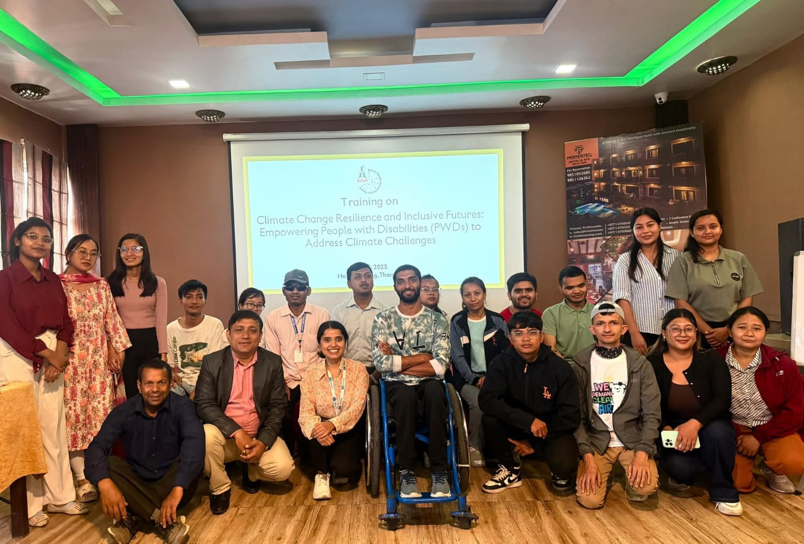 Capacity Building Training for Inclusive Climate Action Champions Banner