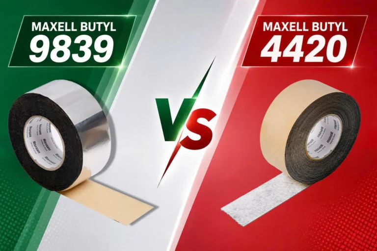 So Sánh Màng Chống thấm Butyl Maxell 4420 Và 9839: Chọn Màng Polyester Hay Màng Nhôm?