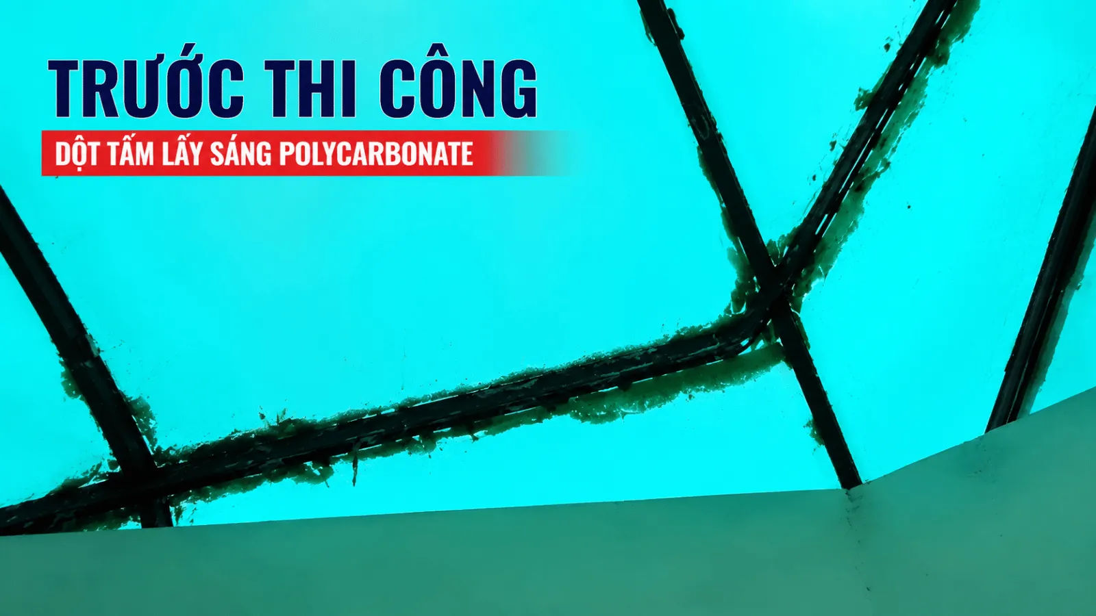 Chống Thấm Giếng Trời Cho Gia Chủ Xử Lý Mối Nối Bằng Butyl 9839 dot-tam-lay-sang