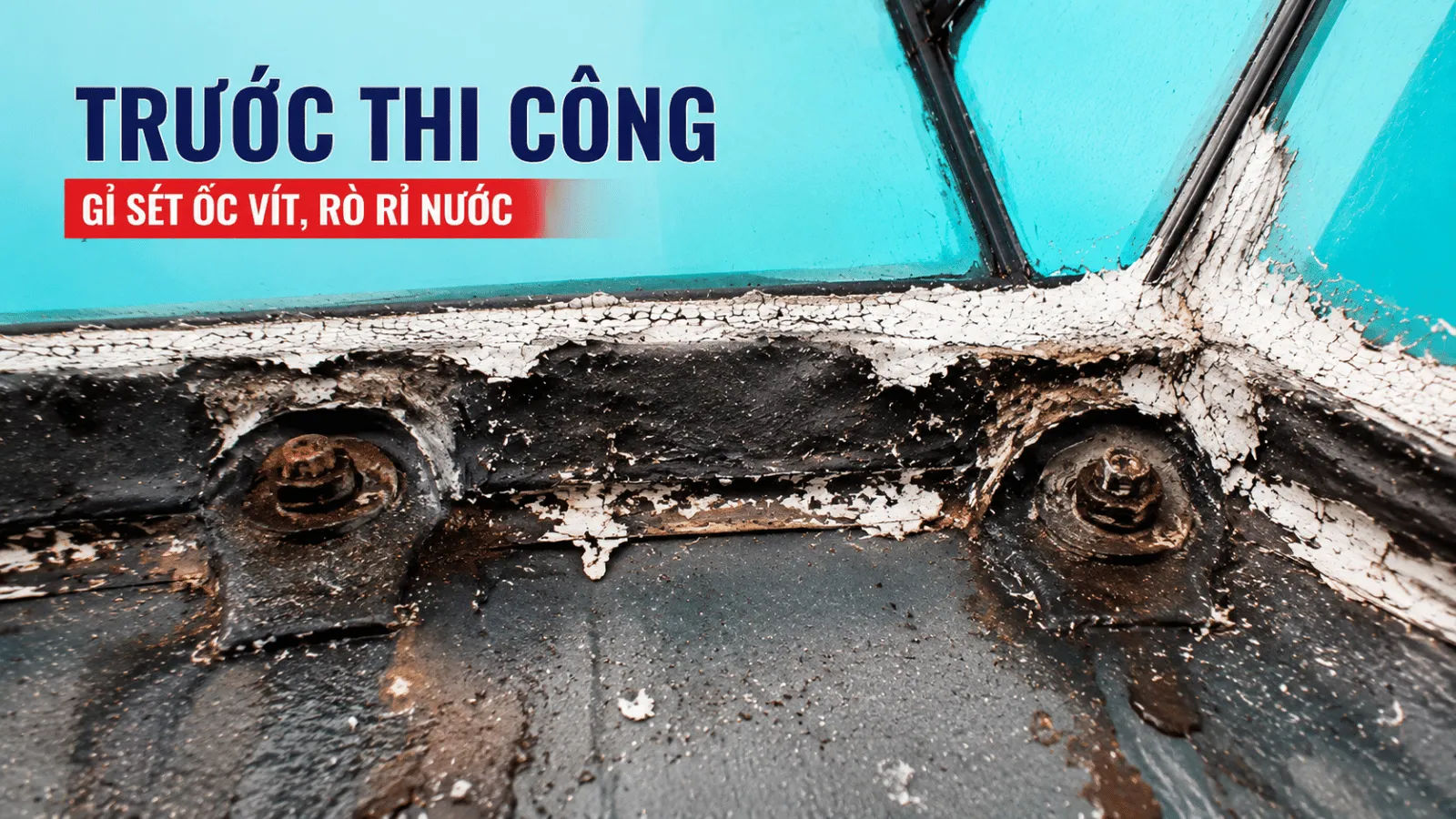 Chống Thấm Giếng Trời Cho Gia Chủ Xử Lý Mối Nối Bằng Butyl 9839 gi-set-oc-vit