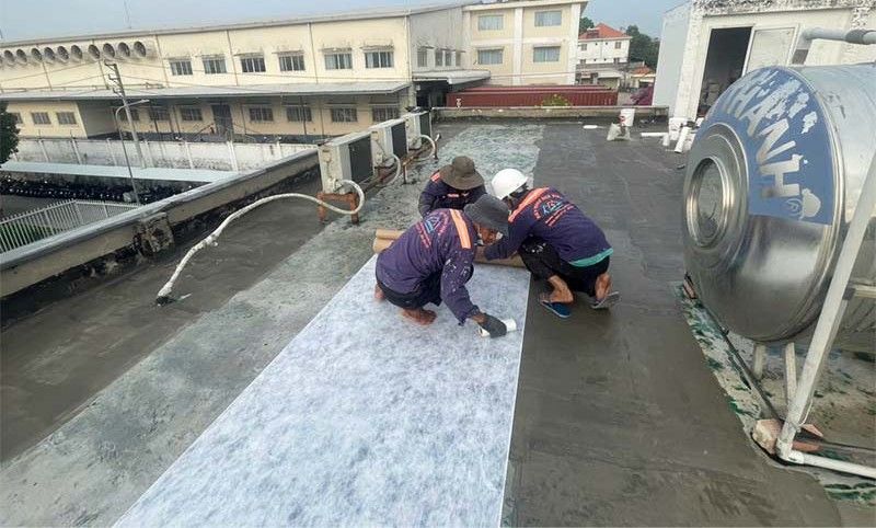 kỹ thuật thi công màng chống thấm Butyl Maxell