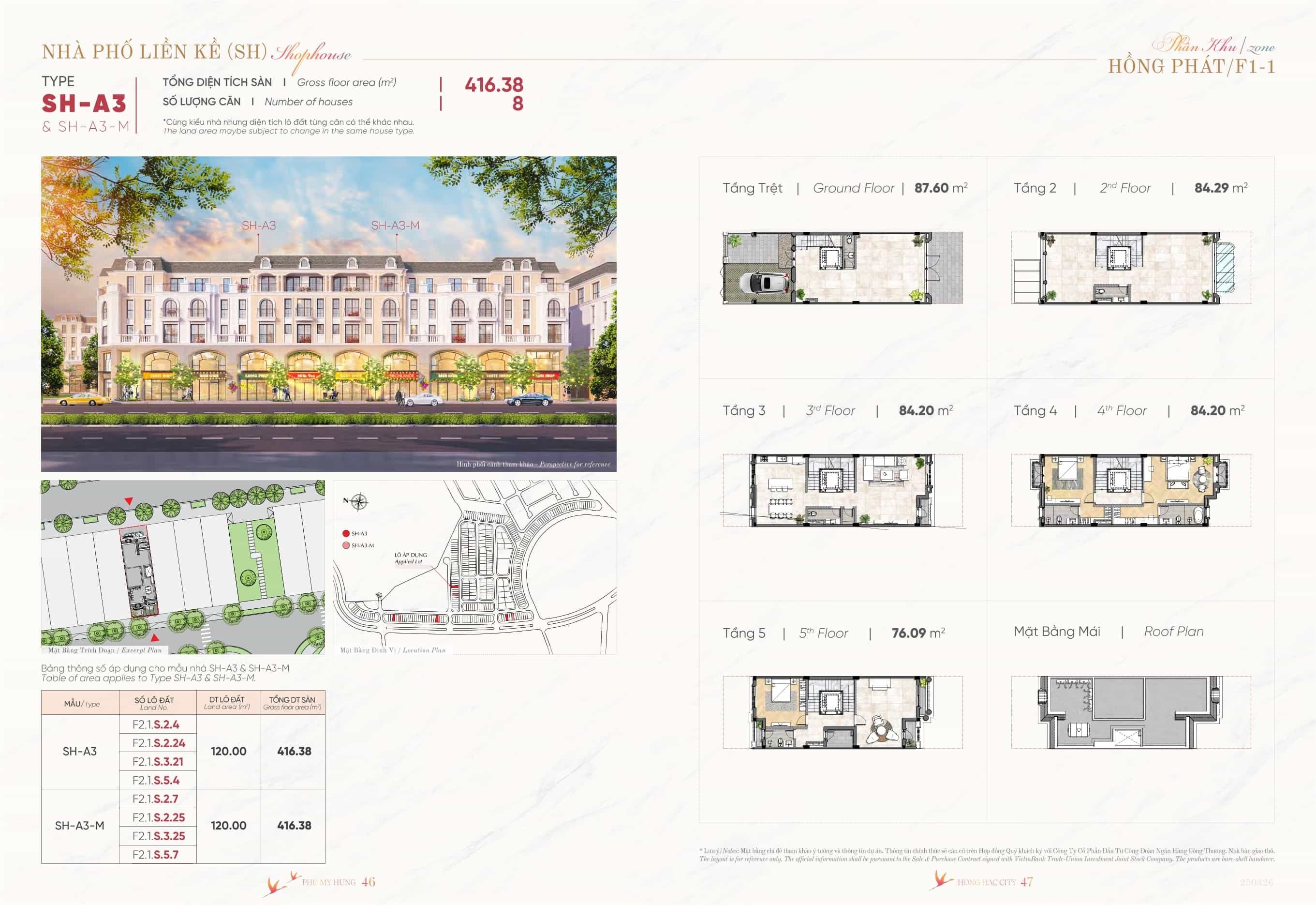 SH-A3 Shophouse at Hồng Hạc City