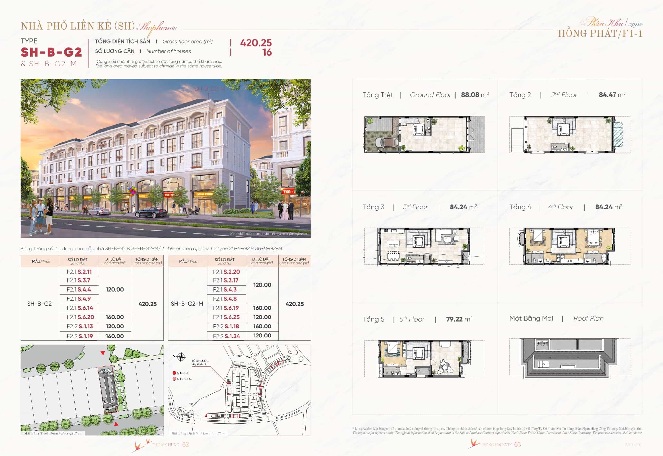 SH-B-G2 Shophouse Hồng Hạc City