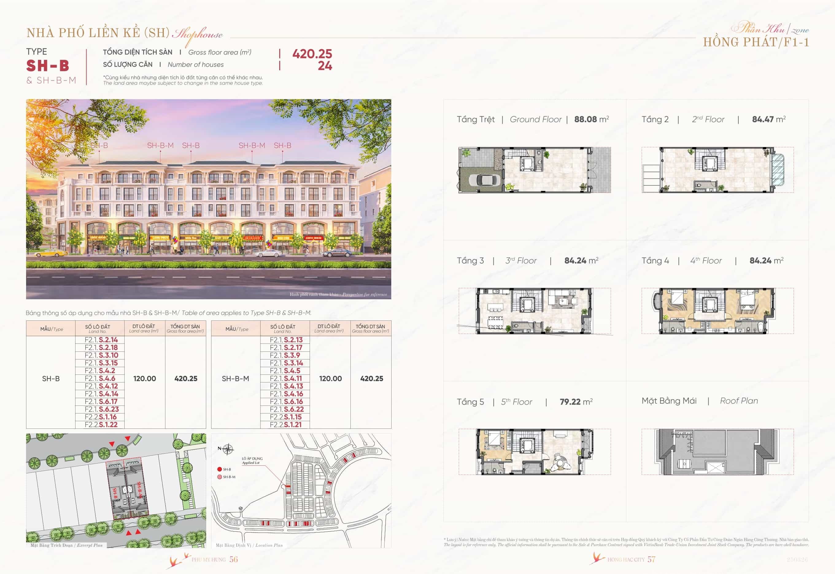 SH-B Shophouse Hồng Hạc City