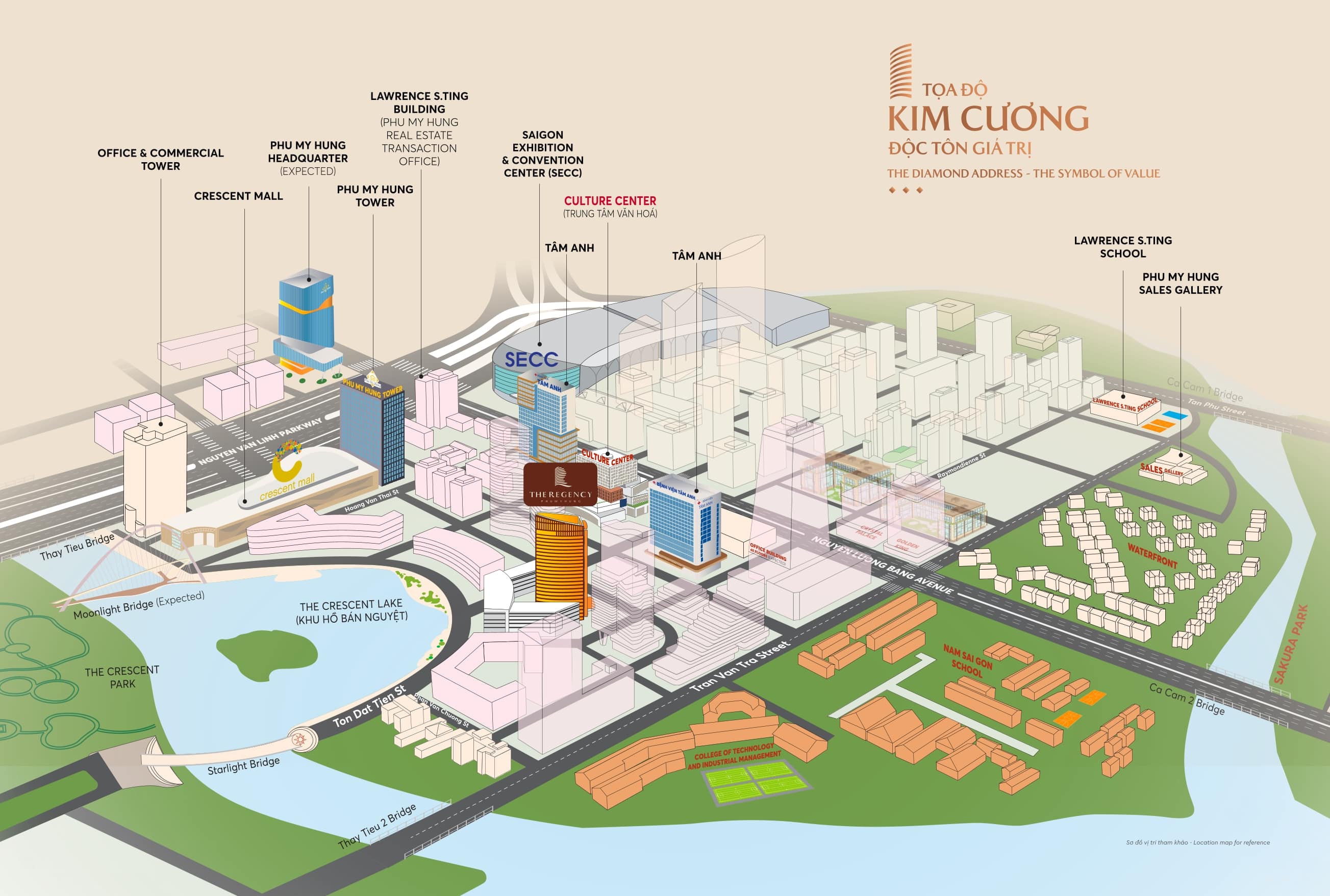 The Regency project location