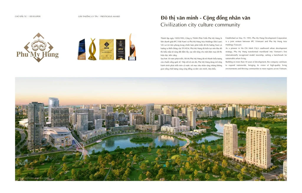 Chủ đầu tư Casa Luna là Công Ty TNHH Phát Triển Phú Mỹ Hưng