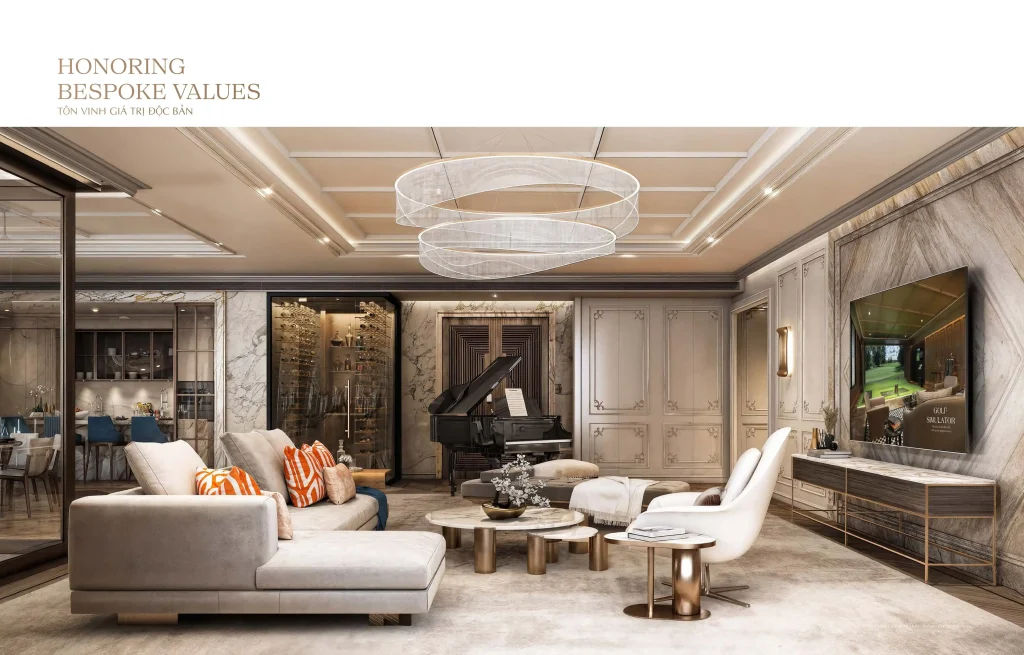 Sảnh Thượng Khách tại Casa Luna