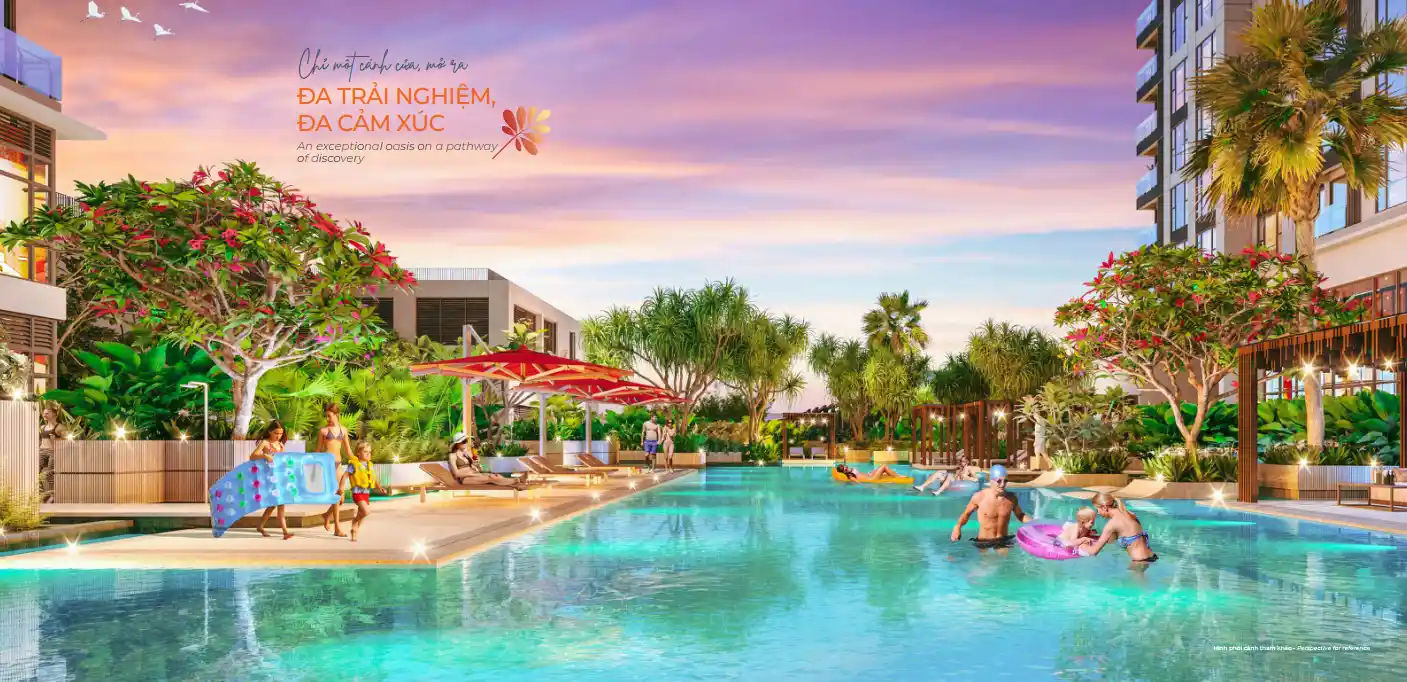 Tiện ích Căn hộ Cardinal Court Phú Mỹ Hưng - Hồ bơi