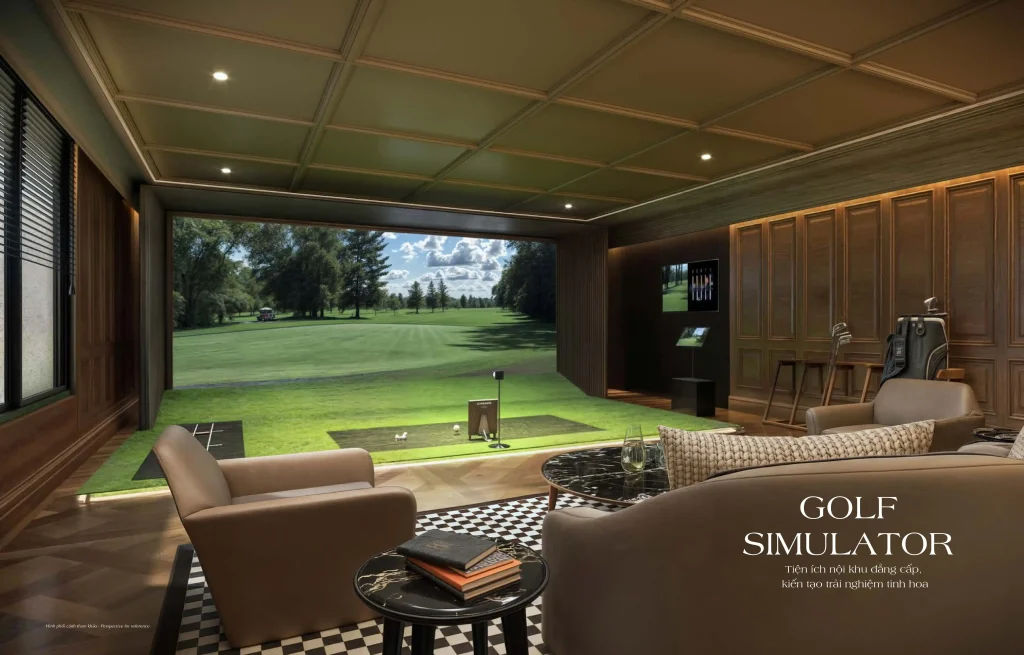 Tiện ích Casa Luna Phú Mỹ Hưng - Phòng Golf mô phỏng