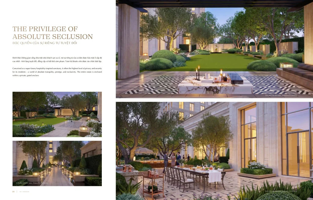 Tiện ích cảnh quan dự án Casa Luna