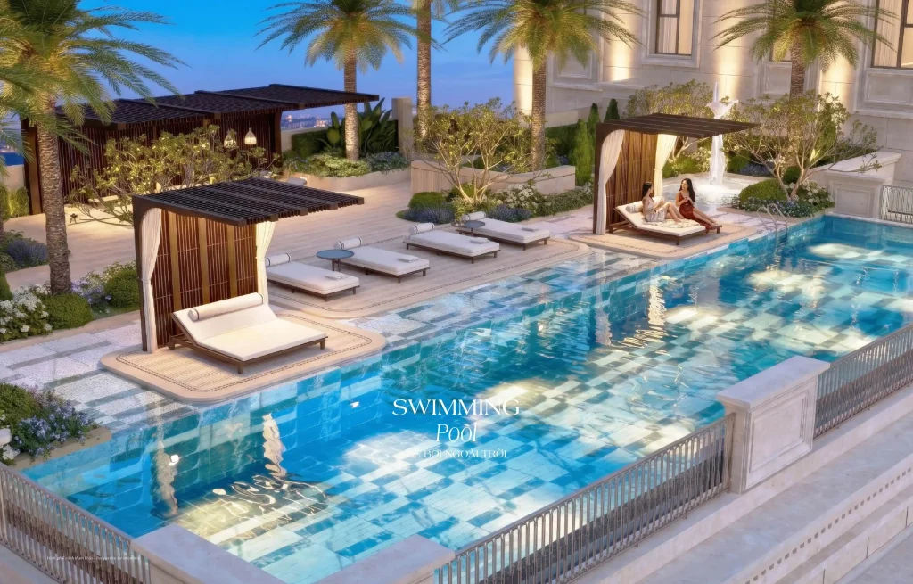 Tiện ích dự án Casa Luna Phú Mỹ Hưng - Hồ Bơi vô cực