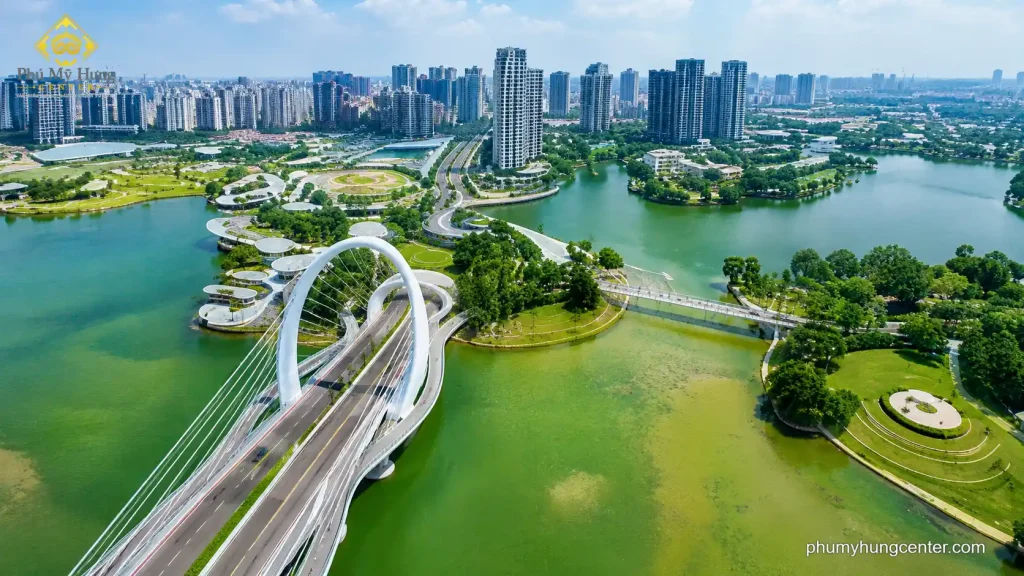 Tiện ích ngoại quan khu đô thị Sen Việt Phú Mỹ Hưng