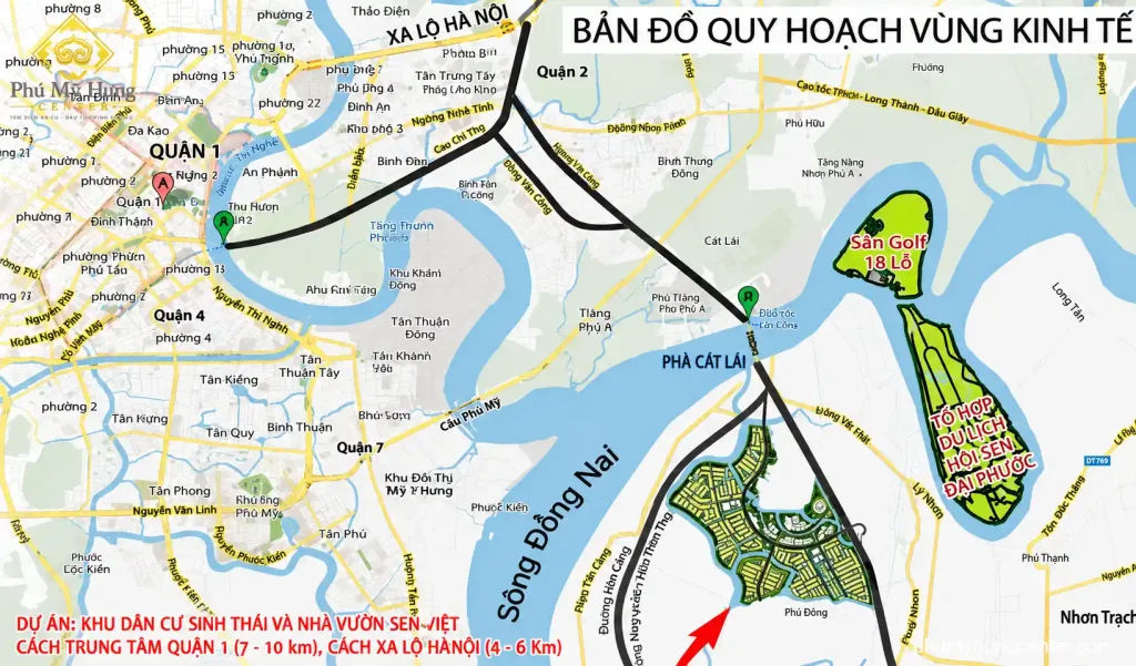 Vị Trí Sen Việt Phú Mỹ Hưng