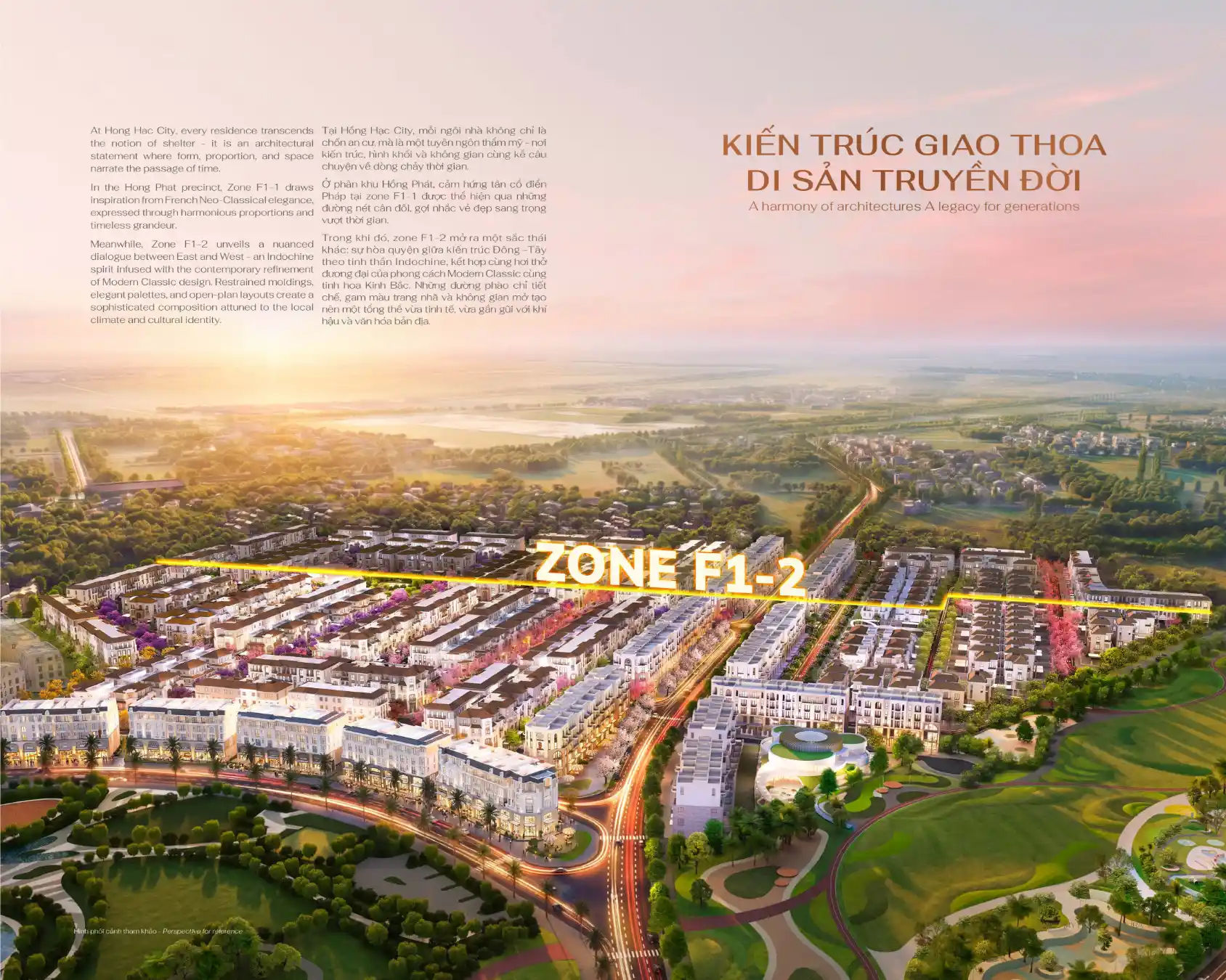 Hồng Hạc City - Phân khu Hồng Phát (Zone F1-2)