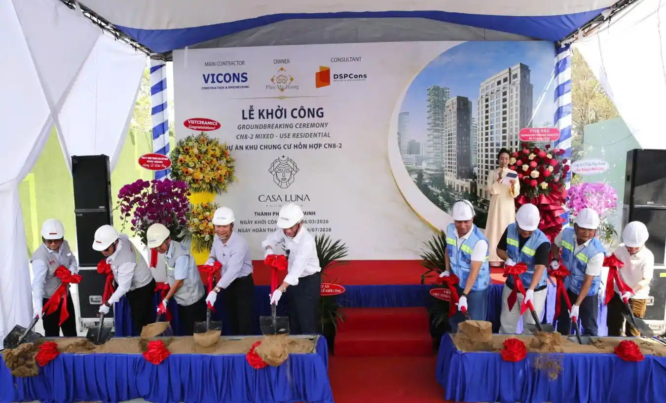 Lễ Khởi công dự án Casa Luna Phú Mỹ Hưng