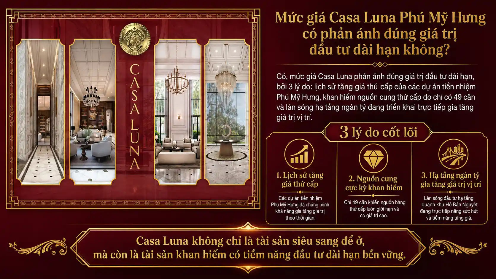 Mức giá Casa Luna Phú Mỹ Hưng có phản ánh đúng giá trị đầu tư dài hạn không