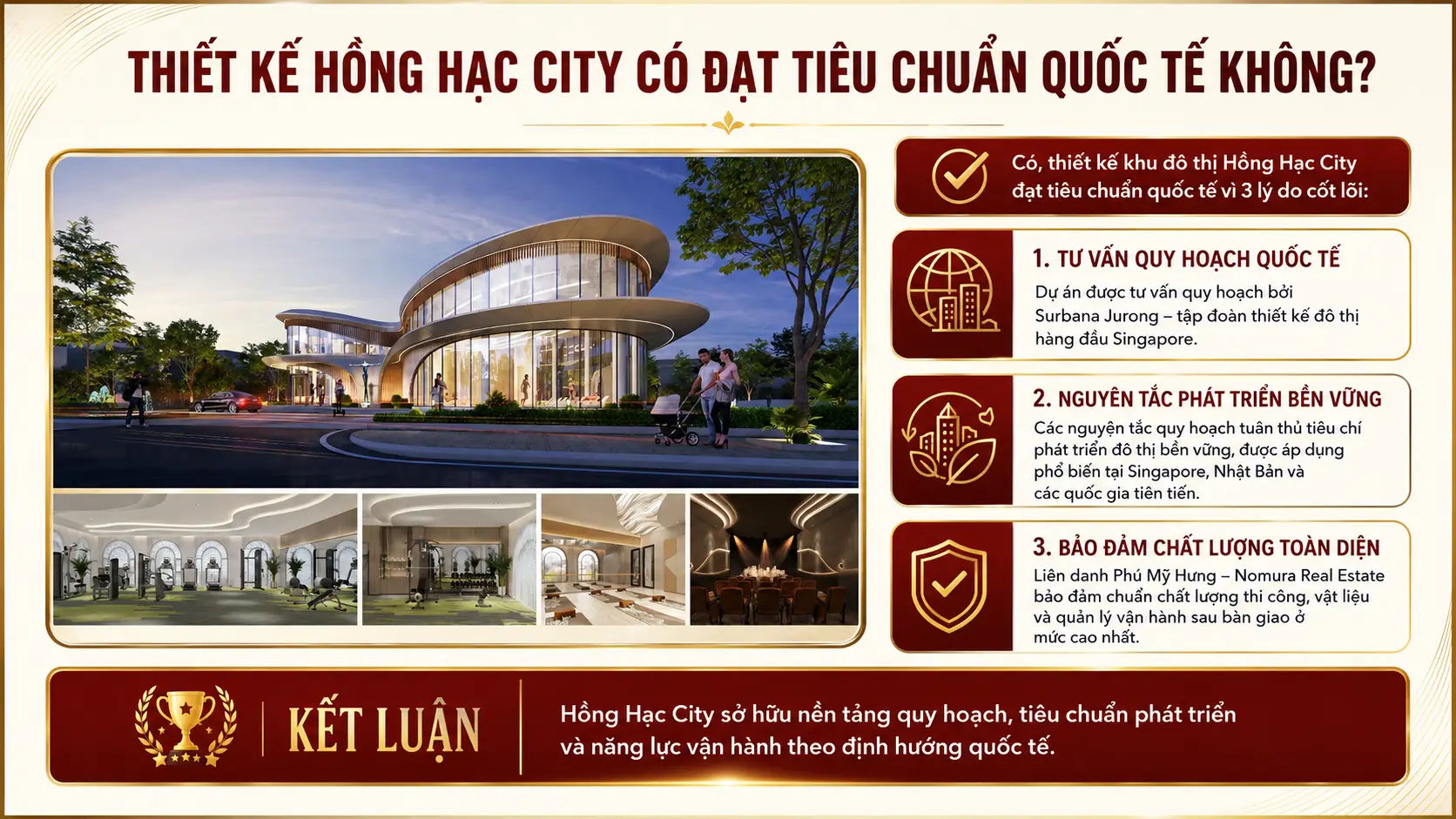 Thiết Kế Hồng Hạc City Có Đạt Tiêu Chuẩn Quốc Tế Không