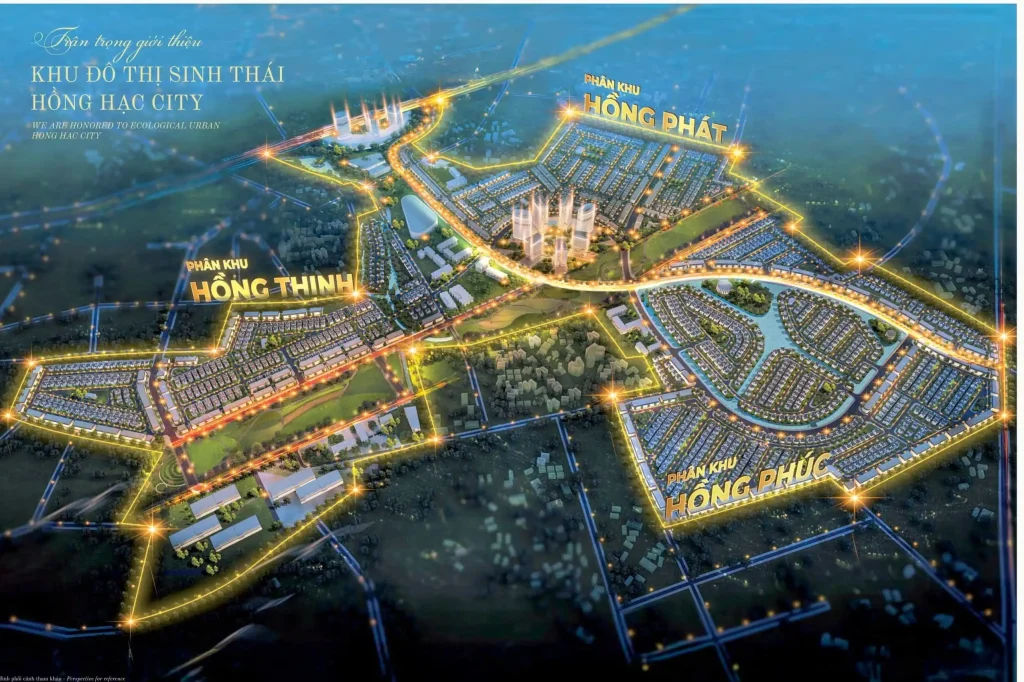 Thiết Kế Khu Đô Thị Hồng Hạc City Phú Mỹ Hưng