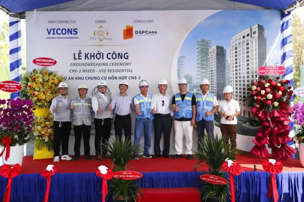 Tiến độ xây dựng Casa Luna Phú Mỹ Hưng