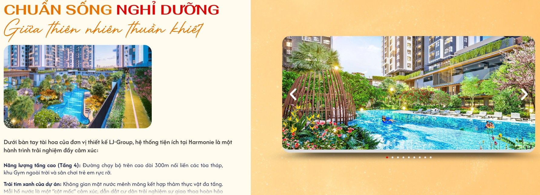 Tiện ích Harmonie Phú Mỹ Hưng