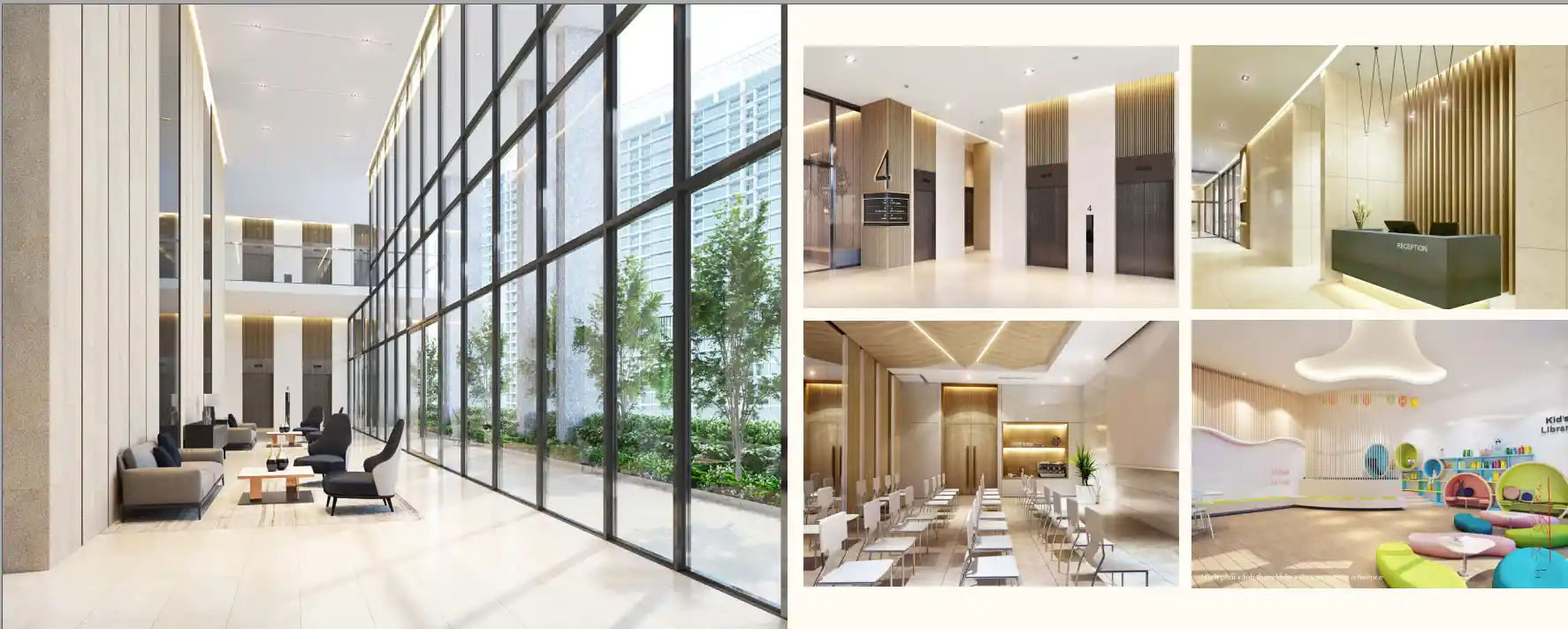 Tiện ích căn hộ Midtown M7 The Signature - Khu vui chơi trẻ em, phòng cộng đồng,...