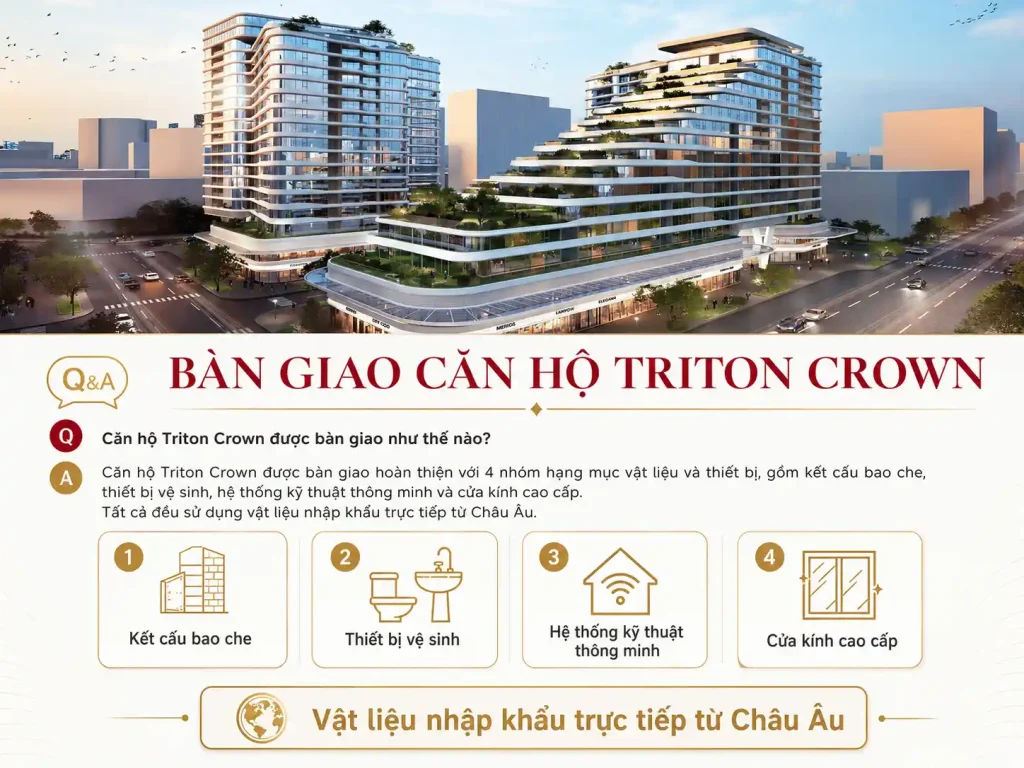 Triton Crown Apartment Handover