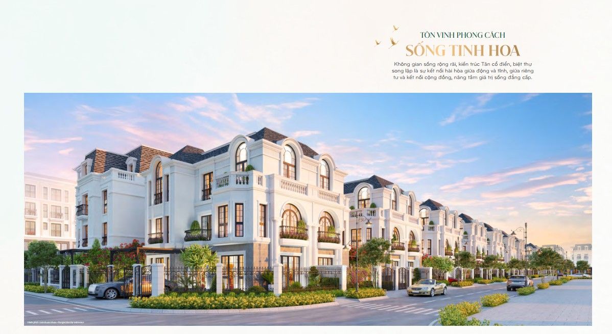 Biệt thự song lập Hồng Hạc City Phú Mỹ Hưng (Zone F1-1)