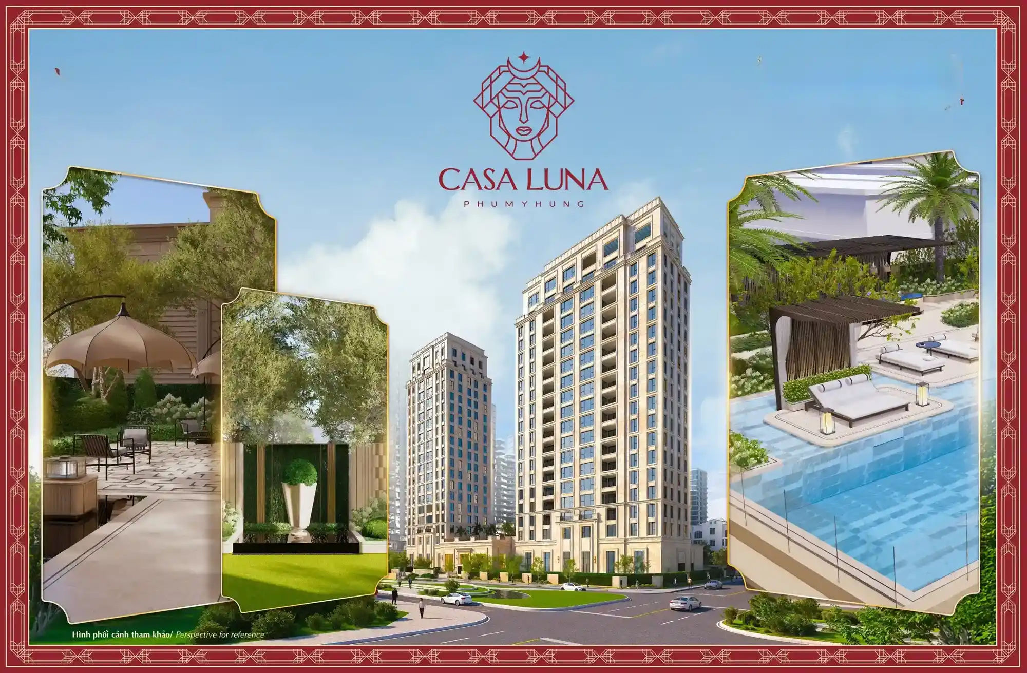 Căn hộ Casa Luna Phú Mỹ Hưng - view Hồ Bán Nguyệt