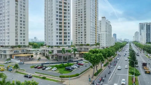 Căn hộ Riverside Residence Phú Mỹ Hưng - Góc ngã tư